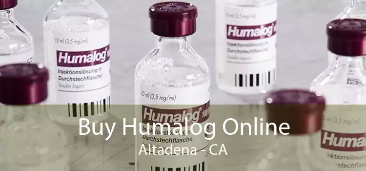 Buy Humalog Online Altadena - CA