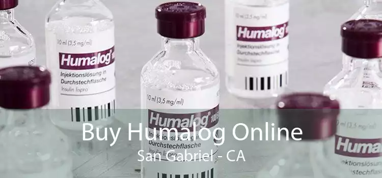 Buy Humalog Online San Gabriel - CA